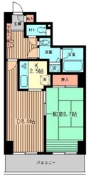 リーデンスタワーの物件間取画像